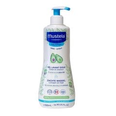 Детские гель и шампунь для атопичной кожи Mustela (500 мл) цена и информация | Косметика для мам и детей | pigu.lt