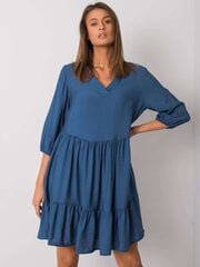 Синее повседневное платье цена и информация | Платья | pigu.lt