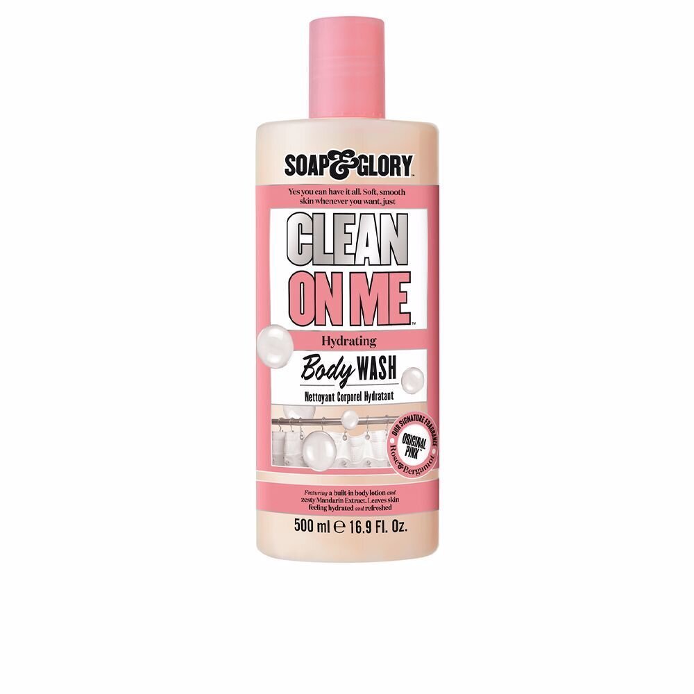 Dušo želė Soap & Glory Clean On Me, 500 ml цена и информация | Dušo želė, aliejai | pigu.lt