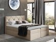 Kontinentinė lova Crystal 140x200cm kaina ir informacija | Lovos | pigu.lt