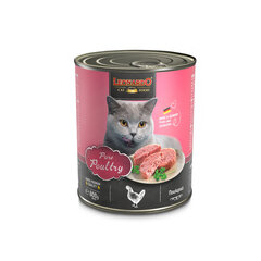 Консервы для кошек с мясом птицы Leonardo Pure Poultry, 800 г × 6 шт. цена и информация | Консервы для кошек | pigu.lt