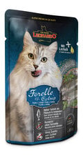 Leonardo Trout & catnip kačių konservai su upėtakiais ir kačių mėtų 85 g × 1 vnt kaina ir informacija | Konservai katėms | pigu.lt