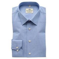 Vyriški marškiniai 19S013, mėlyni kaina ir informacija | Vyriški marškiniai | pigu.lt