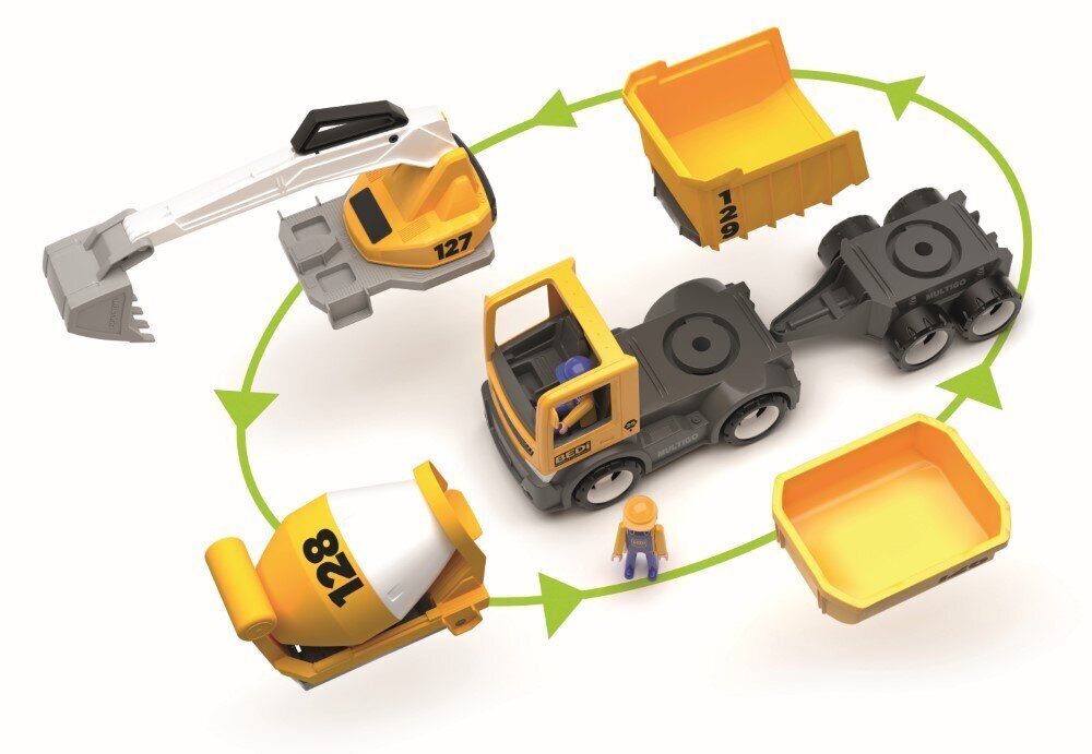 Statybinių mašinėlių rinkinys - 5 iš 1 serijos kaina ir informacija | Žaislai berniukams | pigu.lt