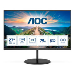 AOC Q27V4EA kaina ir informacija | Monitoriai | pigu.lt