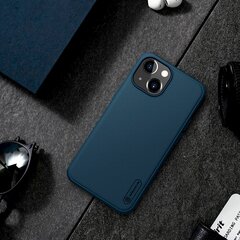 Nillkin Super Frosted Shield Pro Case durable, skirtas iPhone 13 mini, mėlynas kaina ir informacija | Telefono dėklai | pigu.lt