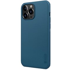 Nillkin Super Frosted PRO Back Cover for iPhone 13 Pro Max Blue (Without Logo Cutout) цена и информация | Чехлы для телефонов | pigu.lt