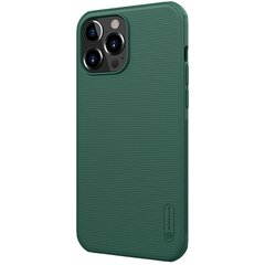 Nillkin Super Frosted Shield Pro Case durable, skirtas iPhone 13 Pro Max, žalias kaina ir informacija | Telefono dėklai | pigu.lt