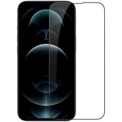Apsauginis stiklas Nillkin CP+PRO Ultra Thin Full Coverage Tempered Glass with Frame 0,2 mm 9H, skirtas iPhone 13 Pro / iPhone 13 kaina ir informacija | Apsauginės plėvelės telefonams | pigu.lt