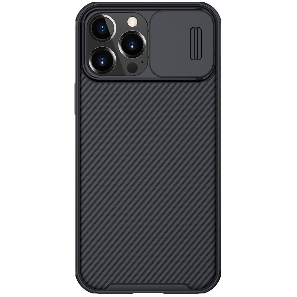 Dėklas telefonui Nillkin CamShield Pro skirtas iPhone 13 Pro Max, juodas цена и информация | Telefono dėklai | pigu.lt