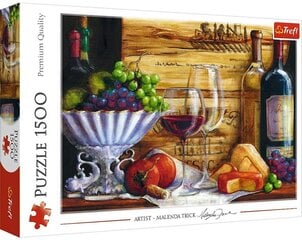 Головоломка, "Вино" Trefl, 1500 ч. цена и информация | Пазлы | pigu.lt