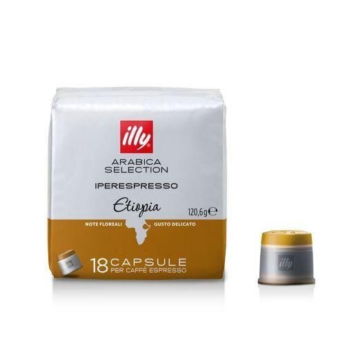 Kavos kapsulės Illy IperEspresso, Arabica Selection Ethiopia 18 vnt цена и информация | Kava, kakava | pigu.lt