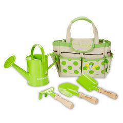 Vaikiškas sodininkystės krepšys su įrankiais EverEarth kaina ir informacija | Vandens, smėlio ir paplūdimio žaislai | pigu.lt