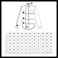 Vyriški marškiniai su dvigubais rankogaliais 19S044, balti kaina ir informacija | Vyriški marškiniai | pigu.lt