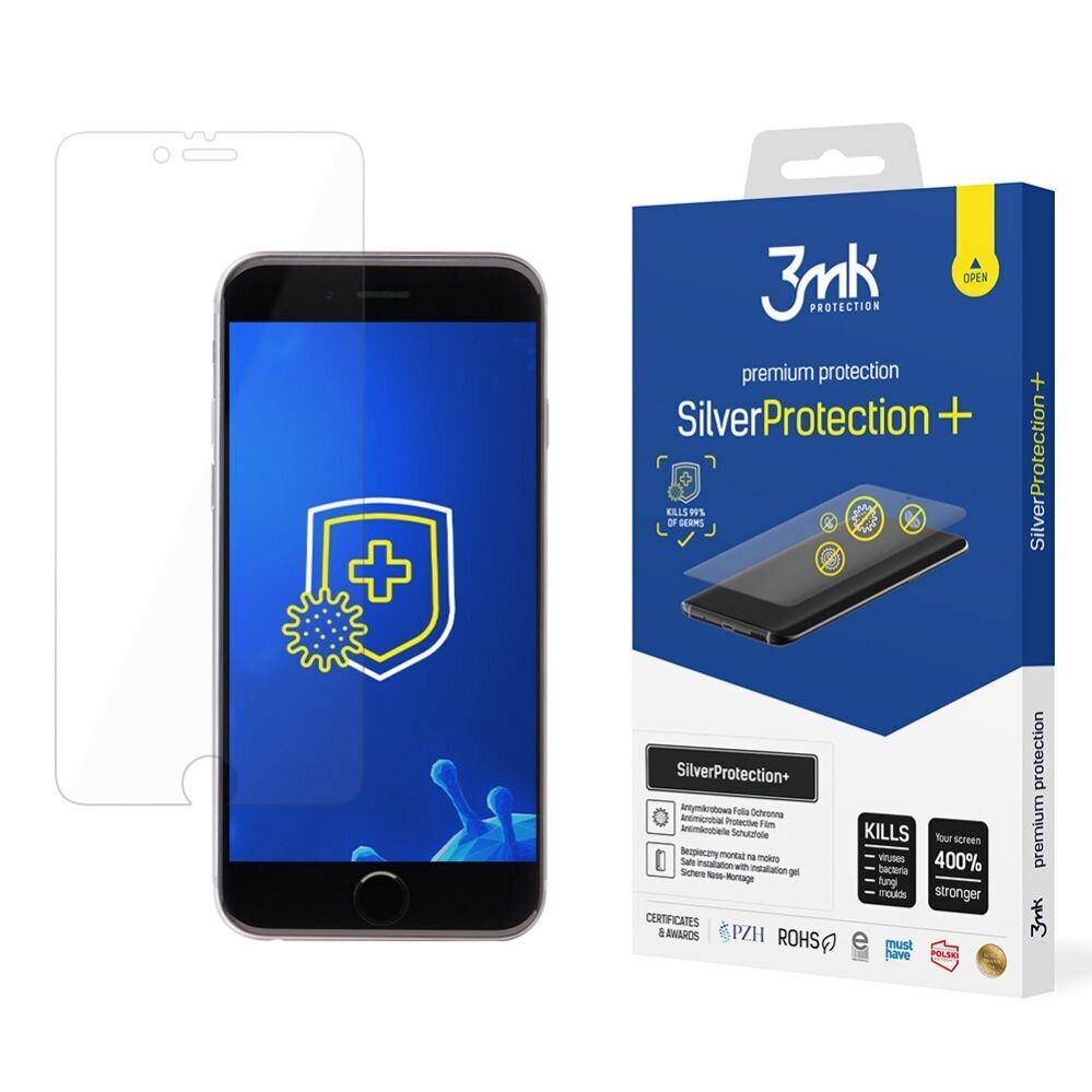 LCD apsauginė plėvelė 3MK Silver Protection+ Apple iPhone 13/13 Pro kaina ir informacija | Apsauginės plėvelės telefonams | pigu.lt