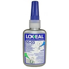 Loxeal 55-03 - Vidutinio stiprumo klijai varžtams tvirtinti. kaina ir informacija | Klijai | pigu.lt