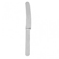 Sidabrinis peilis, 10vnt. kaina ir informacija | Stalo įrankiai | pigu.lt