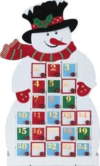 Advento kalendorius Sniego senis kaina ir informacija | Kalėdinės dekoracijos | pigu.lt