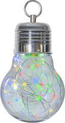 Įrengimas „Bulby“ spalvos, 30 šviesos diodų, maitinamas baterijomis, vidinis, IP20 kaina ir informacija | Girliandos | pigu.lt