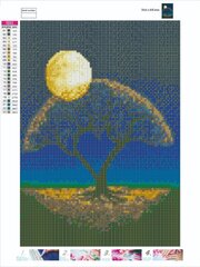 Алмазная картина-мозаика 5D набор (клеика страз) 30x40 см DK41185 цена и информация | Алмазная мозаика | pigu.lt