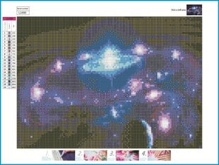Алмазная картина-мозаика 5D набор (клеика страз) 30x40 см DK41190 цена и информация | Алмазная мозаика | pigu.lt