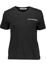 Marškinėliai moterims Calvin Klein, juodi kaina ir informacija | Marškinėliai moterims | pigu.lt