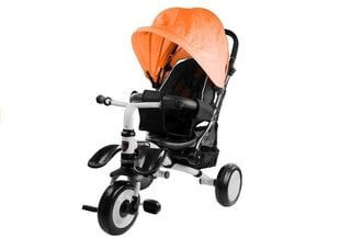 Vaikiškas triratukas su stogeliu Lean Trike PRO400 oranžinis kaina ir informacija | Triratukai | pigu.lt