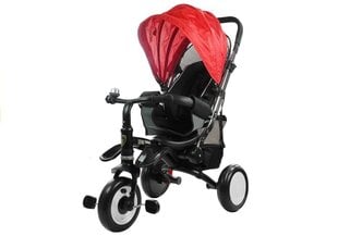 Vaikiškas triratukas su stogeliu Lean Trike PRO400 raudonas kaina ir informacija | Triratukai | pigu.lt