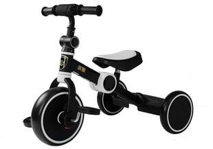 Детский трехколесный велосипед черный цена и информация | Трехколесные велосипеды | pigu.lt