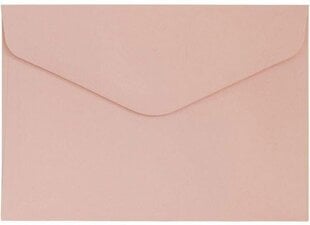 Конверты C6 Gladki, 130 г, 10 шт, розовые цена и информация | Конверты, открытки | pigu.lt