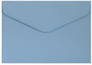 Vokai C6 Gladki, 130 g. 10 шт. темно-синие цена и информация | Конверты, открытки | pigu.lt