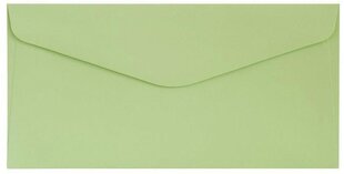 Конверты DL Gladki 130 g 10 шт светло-зеленые цена и информация | Конверты, открытки | pigu.lt