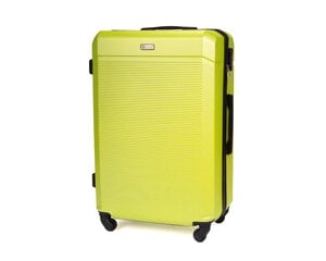 Vidutinis lagaminas Solier STL945, M, geltonas kaina ir informacija | Lagaminai, kelioniniai krepšiai | pigu.lt