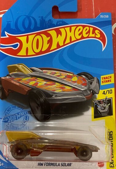 Mašinos modelis 2021 - 035 - GTC27 Hot Wheels Hw Formula Solar цена и информация | Žaislai berniukams | pigu.lt