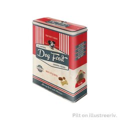 Металлическая банка/XL/3D Dog Food 2 цена и информация | Посуда для хранения еды | pigu.lt