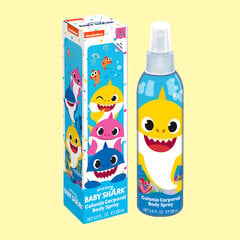 Kūno purškiklis Nickelodeon Pinkfong Baby Shark, 200 ml kaina ir informacija | Kosmetika vaikams ir mamoms | pigu.lt