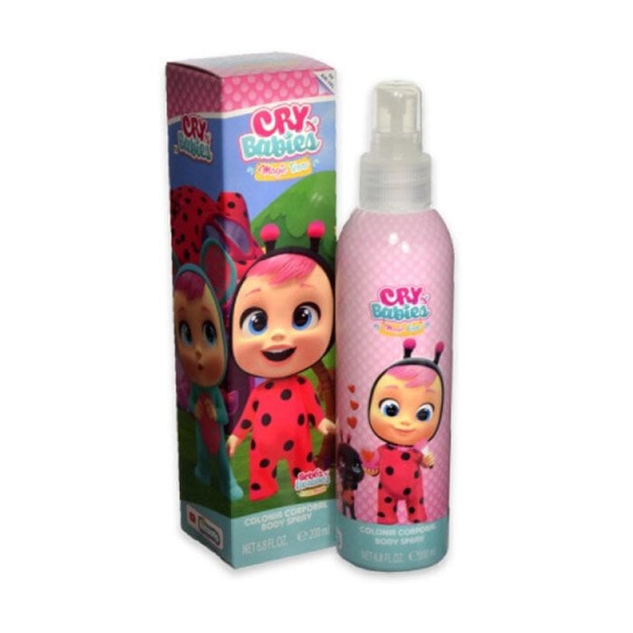 Kūno purškiklis Cry Babies, 200 ml kaina ir informacija | Kosmetika vaikams ir mamoms | pigu.lt