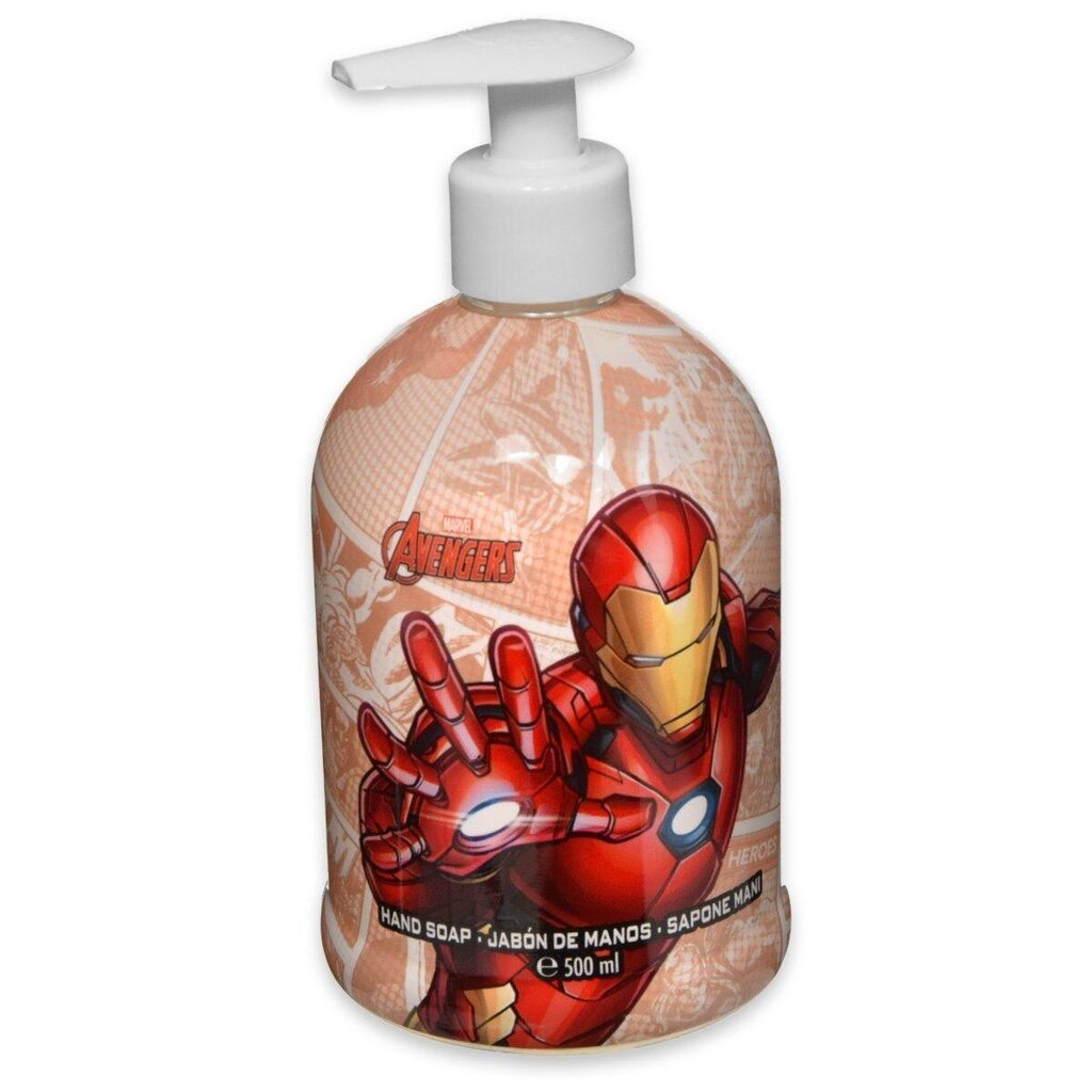 Skystas rankų muilas vaikams Iron Man, 500 ml цена и информация | Kosmetika vaikams ir mamoms | pigu.lt