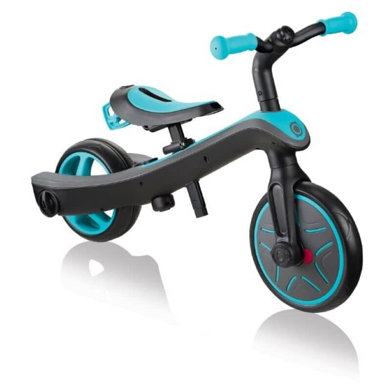 Balansinis dviratukas Globber 2in1 Explorer Trike Teal kaina ir informacija | Balansiniai dviratukai | pigu.lt