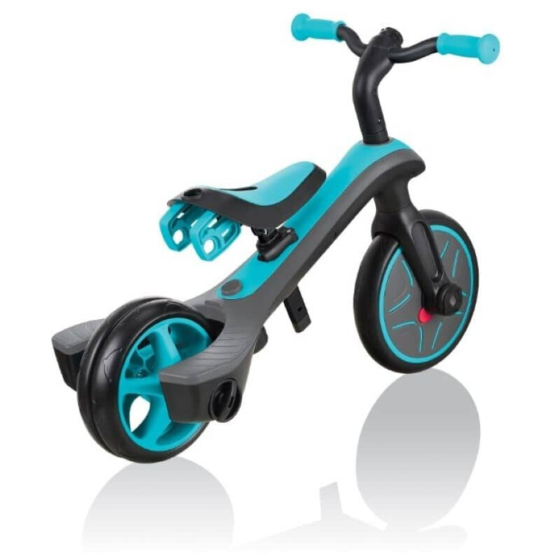 Balansinis dviratukas Globber 2in1 Explorer Trike Teal kaina ir informacija | Balansiniai dviratukai | pigu.lt