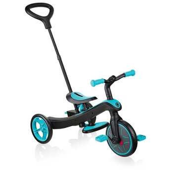 Балансовый велосипед Globber 3in1 Explorer Trike Teal цена и информация | Балансировочные велосипеды | pigu.lt