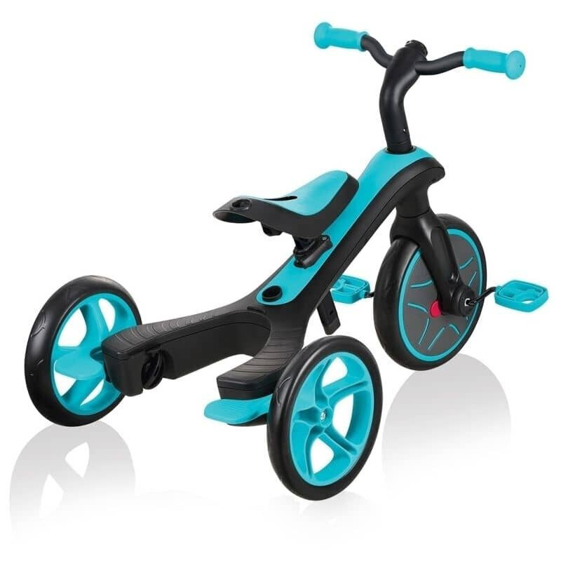 Balansinis dviratis Globber 3in1 Explorer Trike Teal kaina ir informacija | Balansiniai dviratukai | pigu.lt