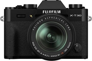 Fujifilm X-T30 II + Fujinon XF 18-55mm kaina ir informacija | Skaitmeniniai fotoaparatai | pigu.lt