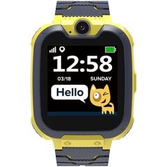 Смарт-браслет Canyon Kids Smartwatch Tony KW-31, Черный/ желтый цена и информация | Смарт-часы (smartwatch) | pigu.lt