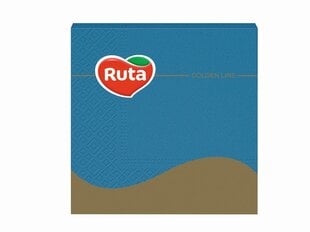 3-х слойные салфетки Ruta 33х33 см, голубые, 20 шт. цена и информация | Скатерти, салфетки | pigu.lt