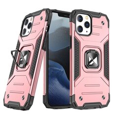 Wozinsky Ring Armor Hybrid Case skirtas iPhone 13 Pro Max, rožinis kaina ir informacija | Telefono dėklai | pigu.lt