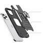 Wozinsky Ring Armor Hybrid Case skirtas iPhone 13 mini, juodas цена и информация | Telefono dėklai | pigu.lt