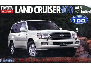 Сборная модель для склеивания Fujimi - Toyota Land Cruiser 100 Van VX Limited (HDJ101K), 1/24, 03804 цена и информация | Конструкторы и кубики | pigu.lt