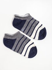 Хлопковые носки темно-синего цвета цена и информация | Женские носки | pigu.lt