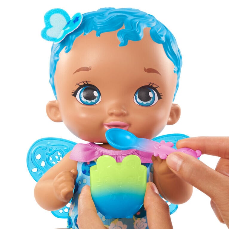 Lėlė drugelis My Garden Baby, mėlynė kaina ir informacija | Žaislai mergaitėms | pigu.lt